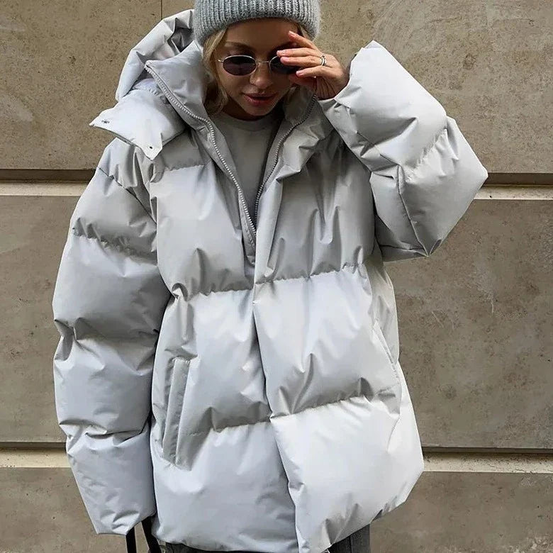 Merle Monochrome Puffer Jacket