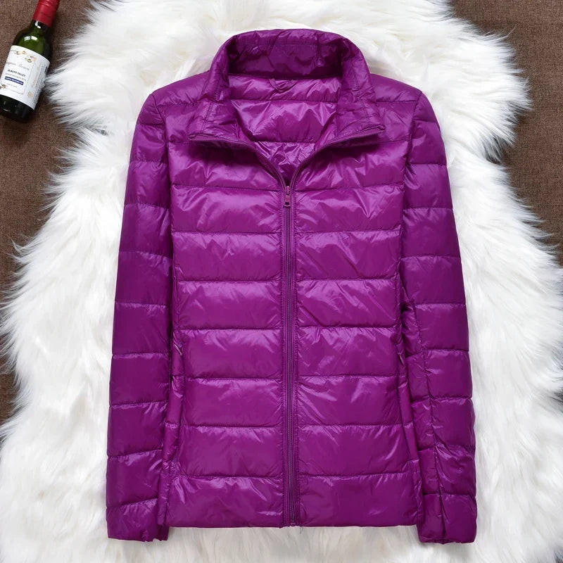 Ingeborg Ultralight Packable Hooded Puffer Jacket