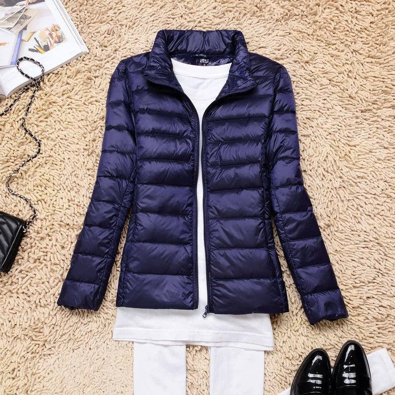 Ingeborg Ultralight Packable Hooded Puffer Jacket