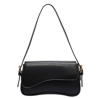 Juneesa - Flap Shoulder Bag - Vintage Leather Fashion