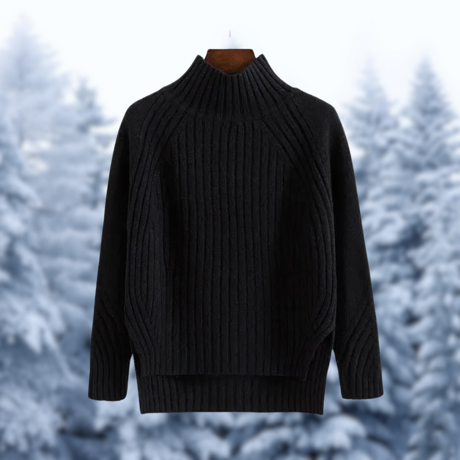 Ulrika Striped Crew Neck Knit Sweater