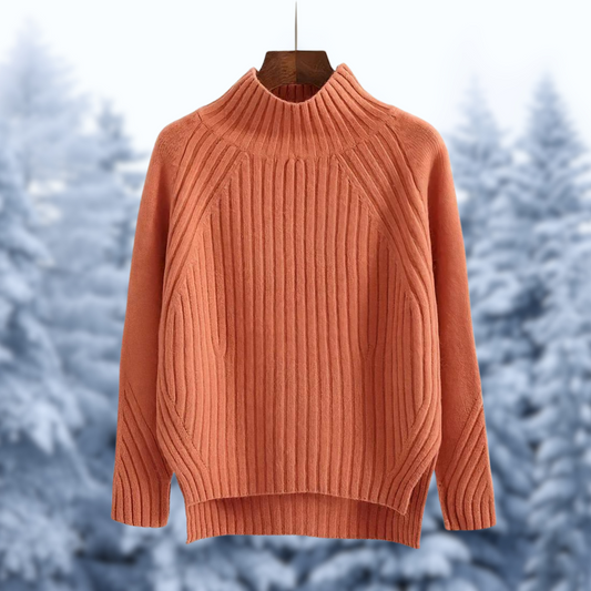 Ulrika Striped Crew Neck Knit Sweater