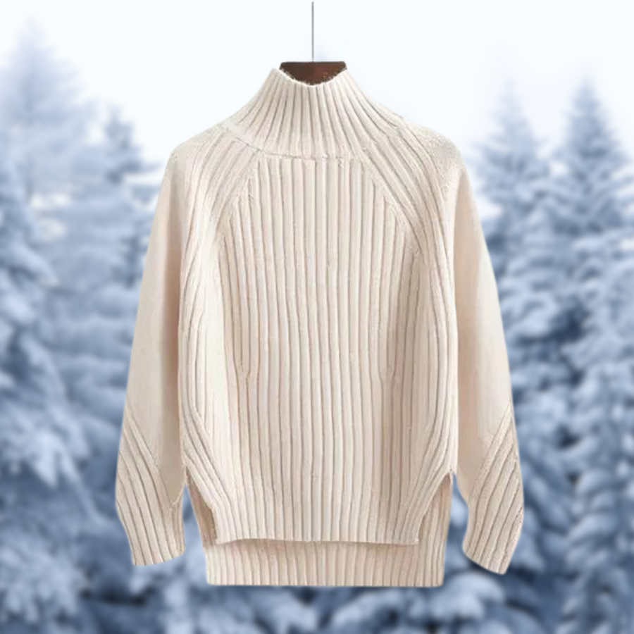 Ulrika Striped Crew Neck Knit Sweater