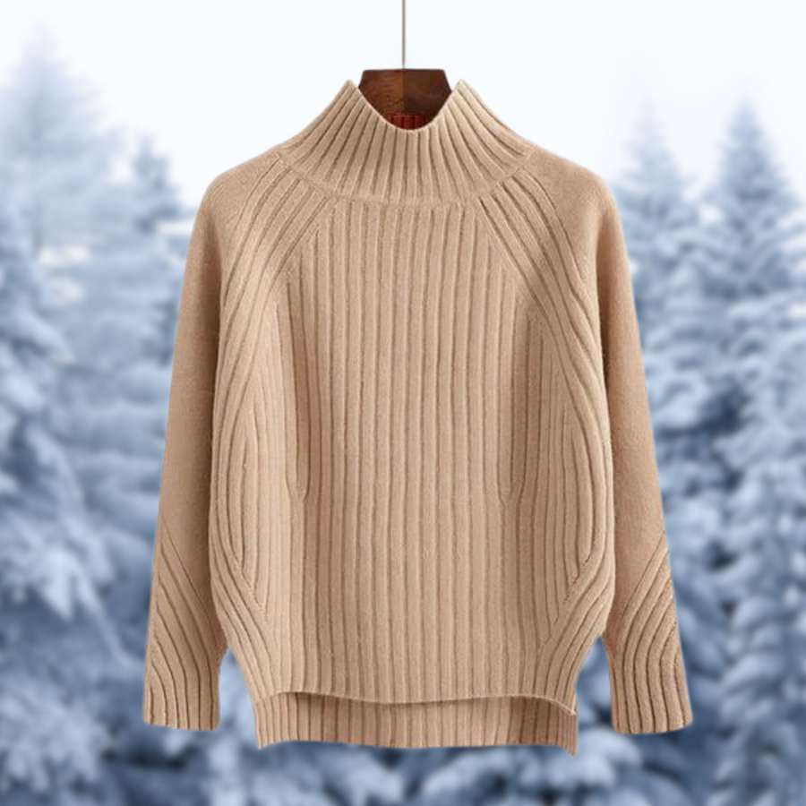 Ulrika Striped Crew Neck Knit Sweater