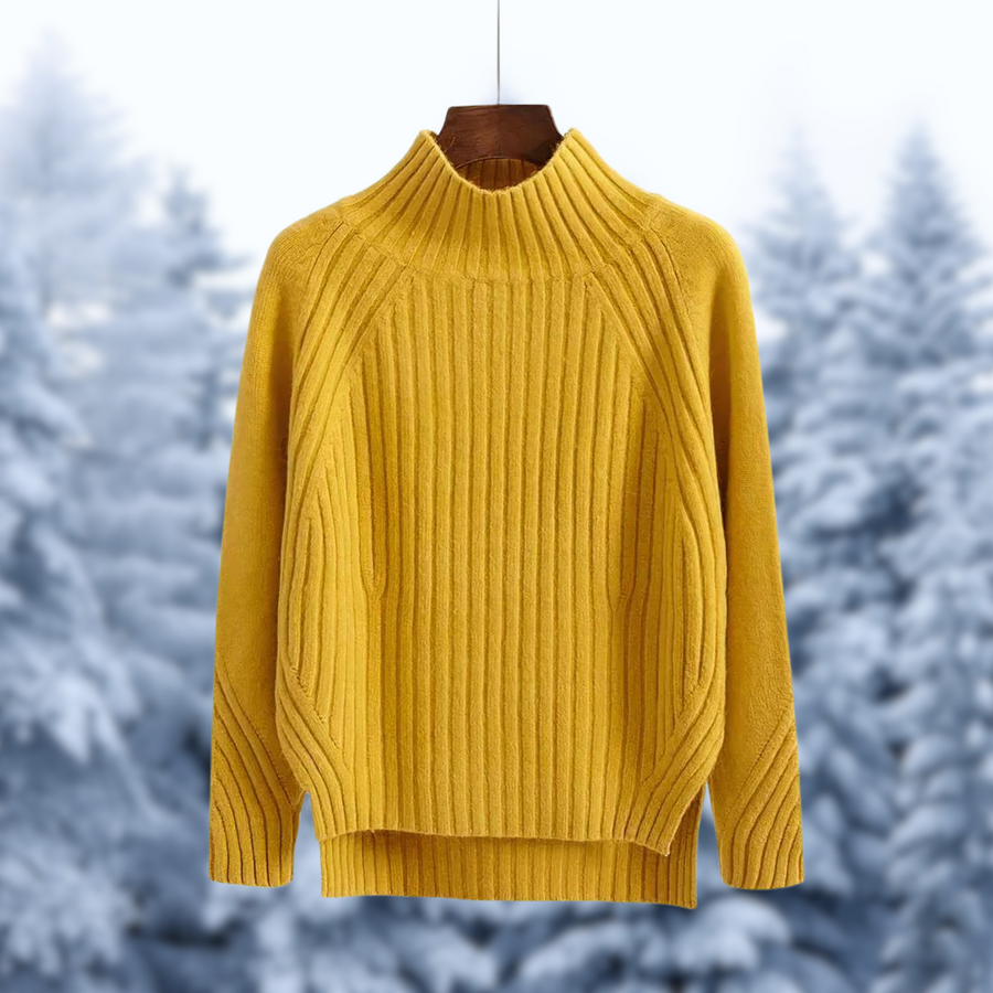 Ulrika Striped Crew Neck Knit Sweater