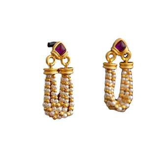 Micara - Royal Pearl - Earrings