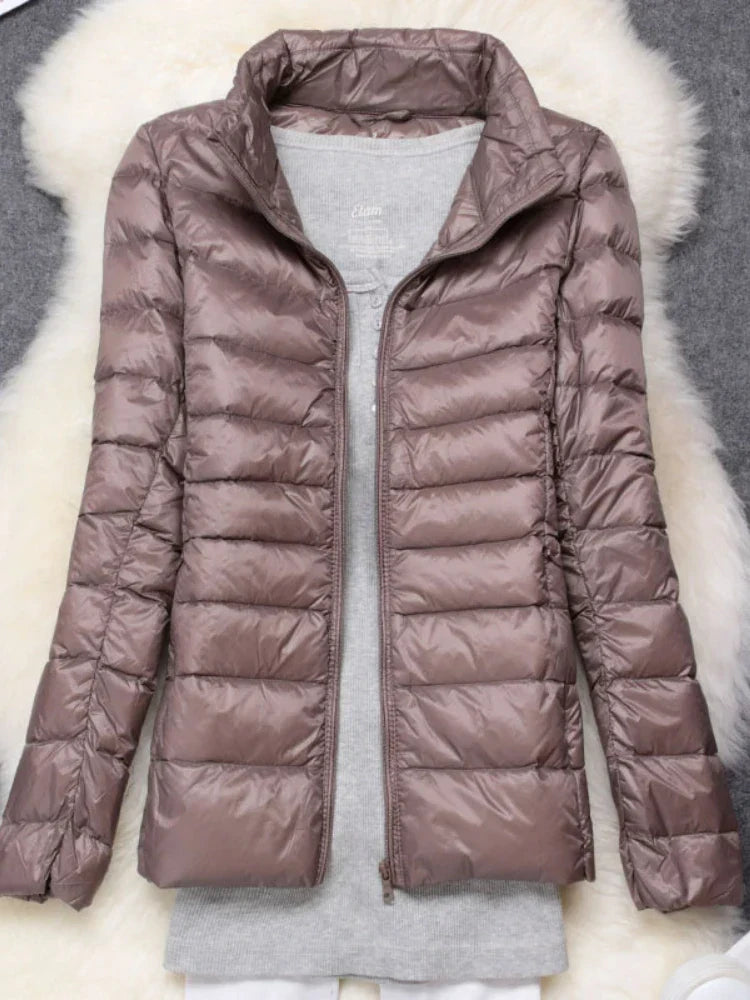 Ingeborg Ultralight Packable Hooded Puffer Jacket