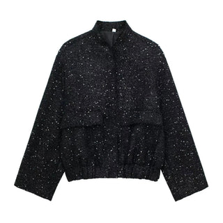 Kesia - Bomber jacket - Loose sequinned style