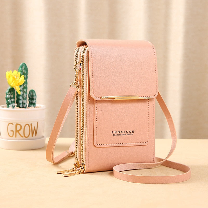 Seline Touchscreen Phone Crossbody Wallet