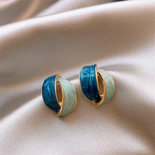 Micara - Ocean Swirl - Earrings