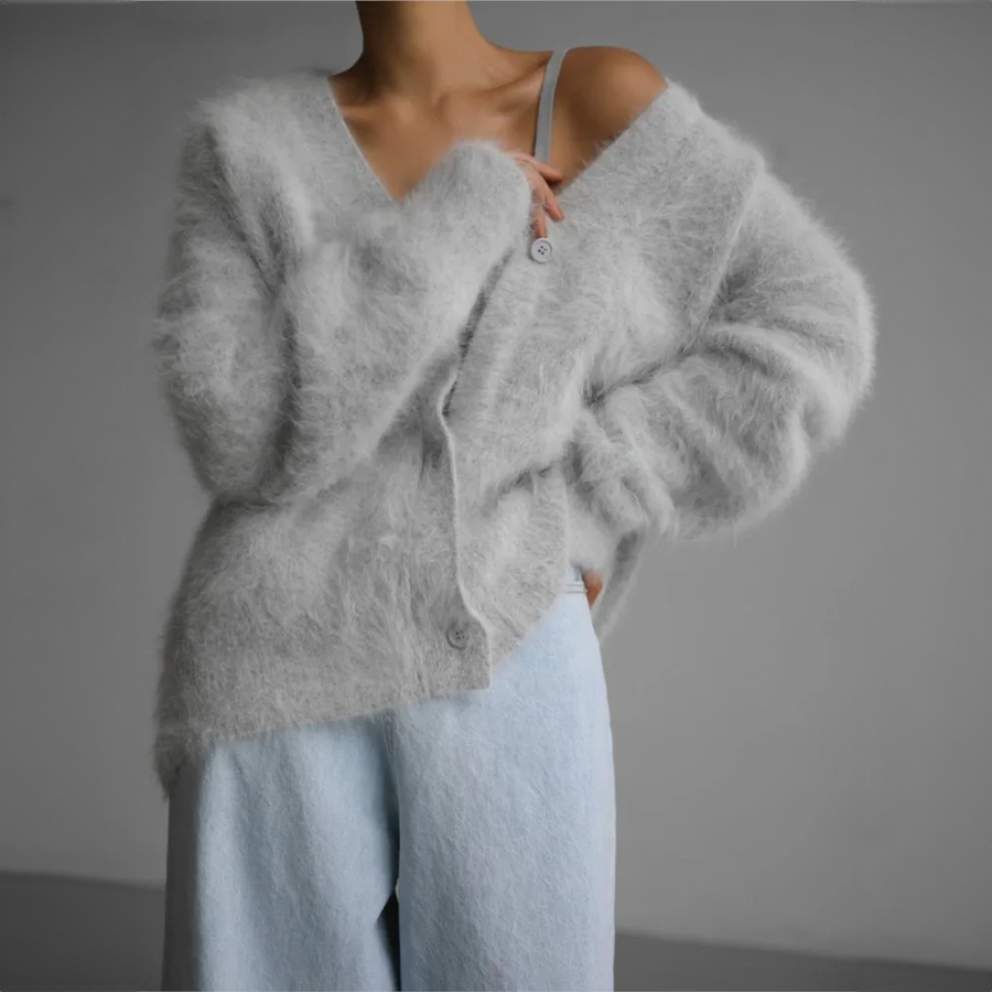 Romana V Neck Button Cardigan