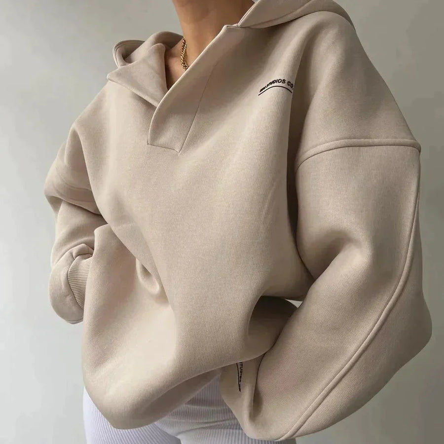 Ottilie Oversized Chest Pocket Hoodie