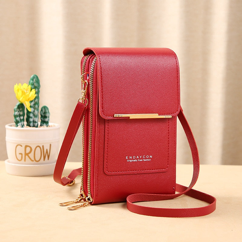 Seline Touchscreen Phone Crossbody Wallet