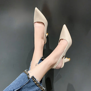 Elissa - Pointed-toe pumps - Slingback style