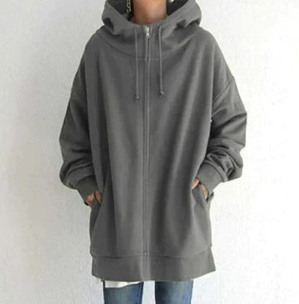 Birte Zip Up Winter Hoodie