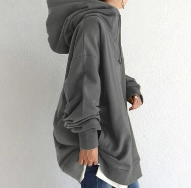Vivien Oversized Zip Up Hoodie