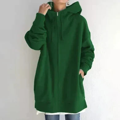 Birte Zip Up Winter Hoodie