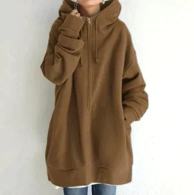 Birte Zip Up Winter Hoodie