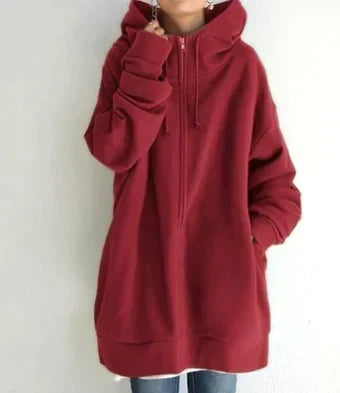 Birte Zip Up Winter Hoodie