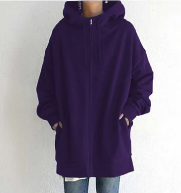 Vivien Oversized Zip Up Hoodie
