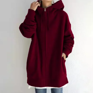 Fleur Zip Up Hoodie