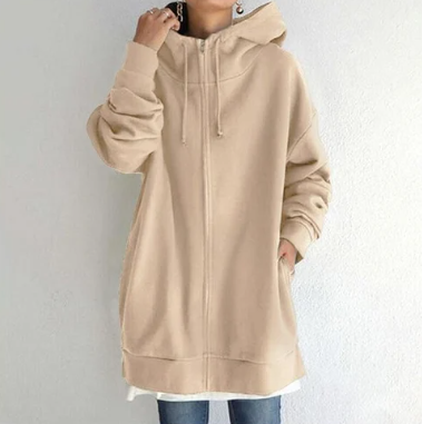 Fleur Zip Up Hoodie