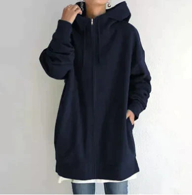 Birte Zip Up Winter Hoodie