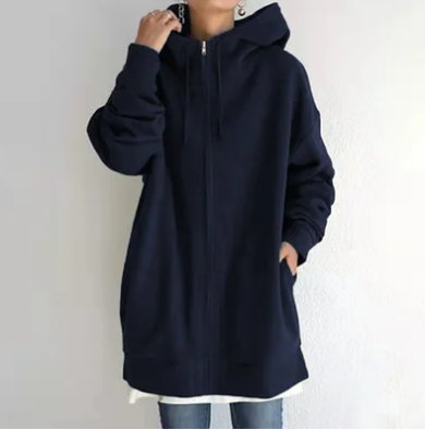 Fleur Zip Up Hoodie