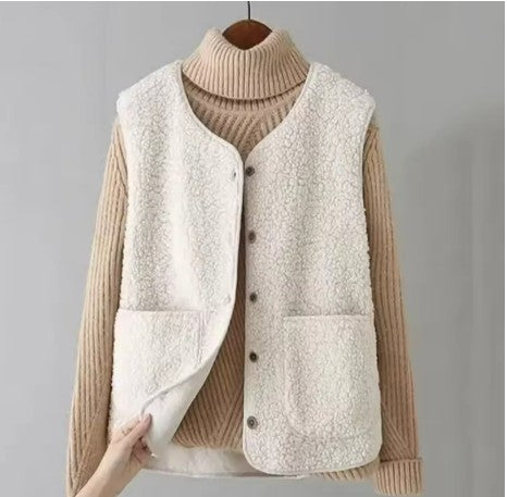 Silke Sherpa Fleece Vest