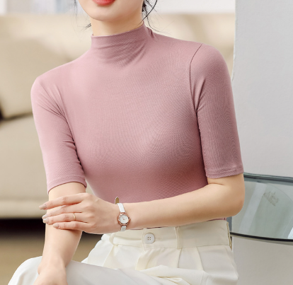 Raffaella Ultralight Seamless Turtleneck Sweater