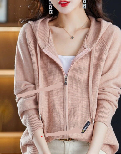 Brisa Fitted Solid Hoodie
