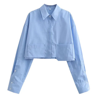 Kaleen - Long sleeve shirt - Cropped cut