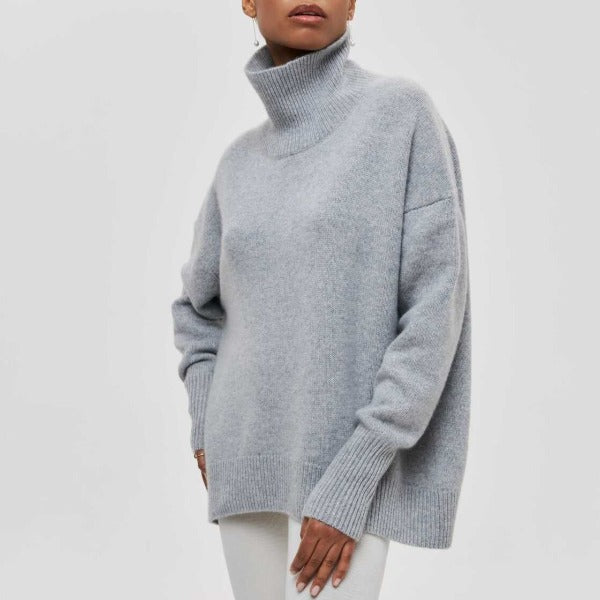 Marlen Oversized Turtleneck Sweater