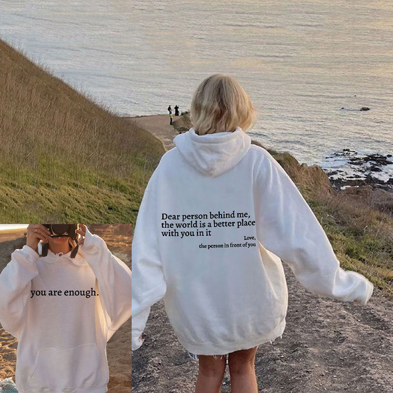 Melisa Dear Person Behind Me Hoodie