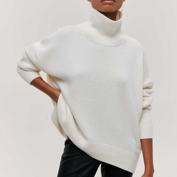 Marlen Oversized Turtleneck Sweater