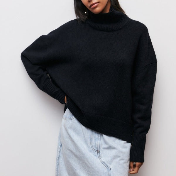 Marlen Oversized Turtleneck Sweater