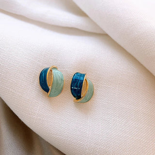 Micara - Ocean Swirl - Earrings