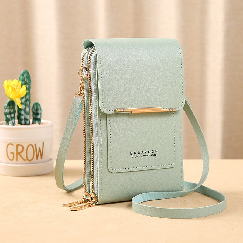 Seline Touchscreen Phone Crossbody Wallet