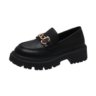 Marceline - Platform loafers - Metal chain charm