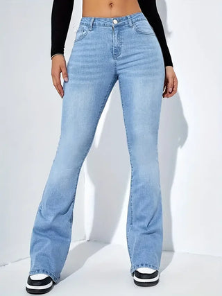 Arlys - Flare jeans - Stretchy and high-waisted