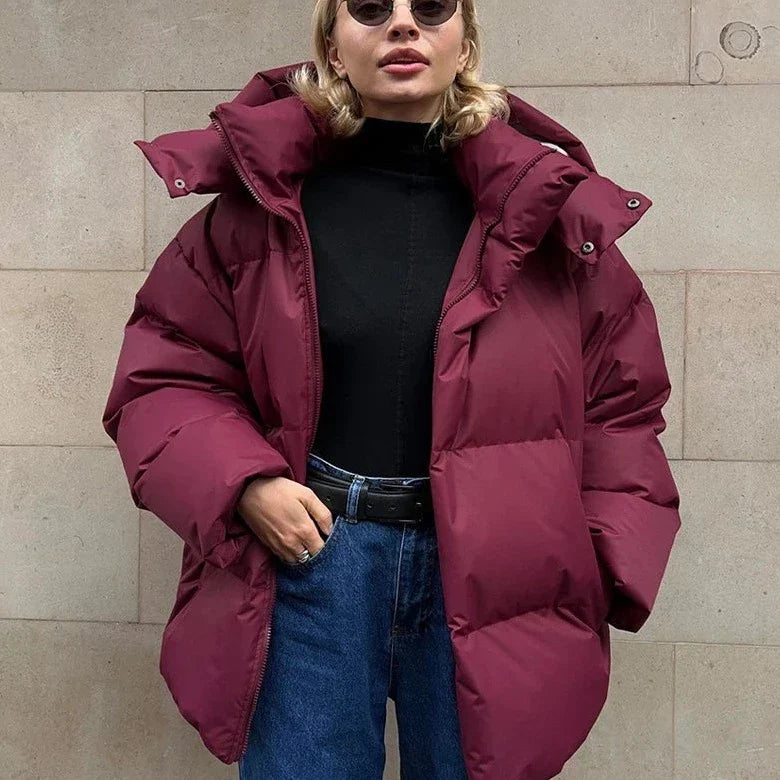 Merle Monochrome Puffer Jacket
