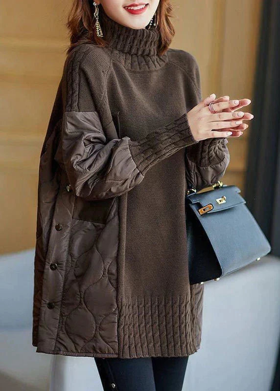 Klara Turtleneck Knit Sweater