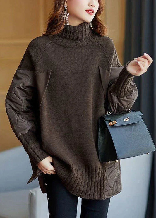 Klara Turtleneck Knit Sweater