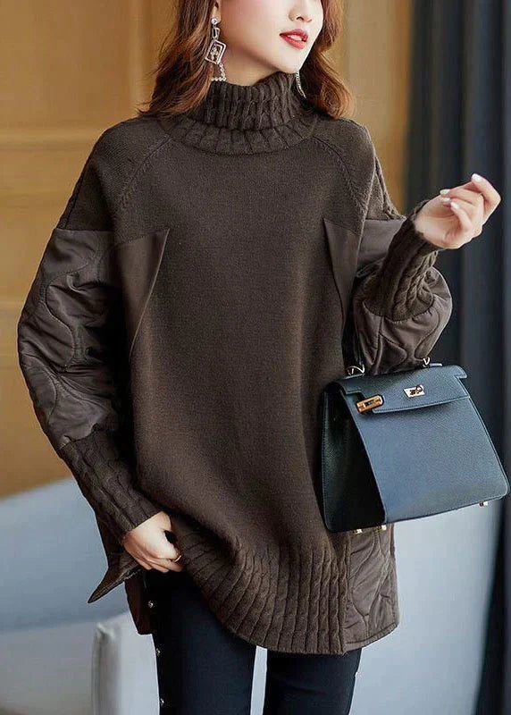 Klara Turtleneck Knit Sweater