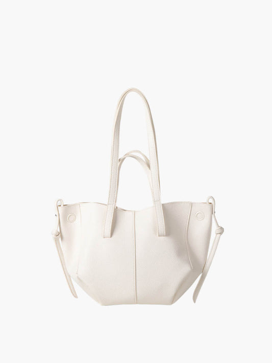 Eve Leather Drawstring Top Handle Bag