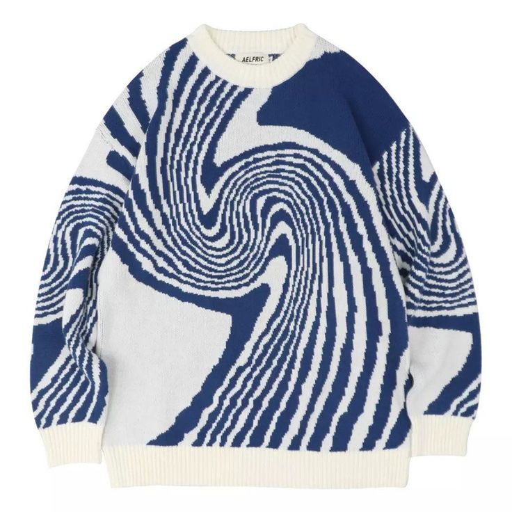 Thyra Swirl Knit Sweater
