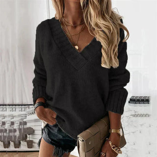 Jacinth - Knitted jumper - V-neckline