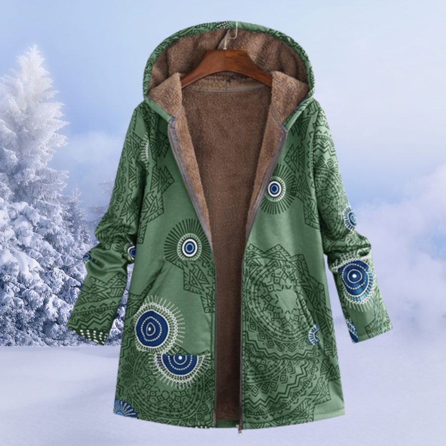 Gudrun Floral Fleece Hoodie Set