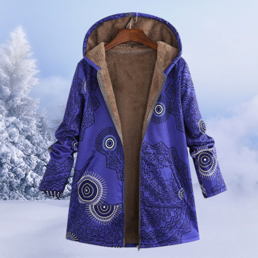 Gudrun Floral Fleece Hoodie Set