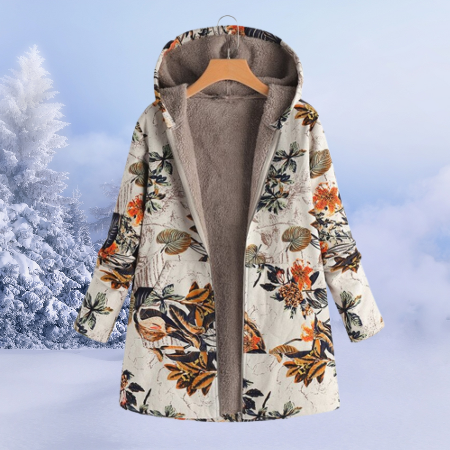 Gudrun Floral Fleece Hoodie Set